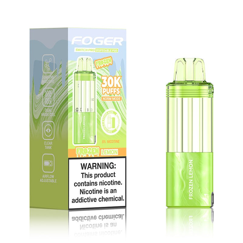 foger switch pro 30k pod frozen lemon