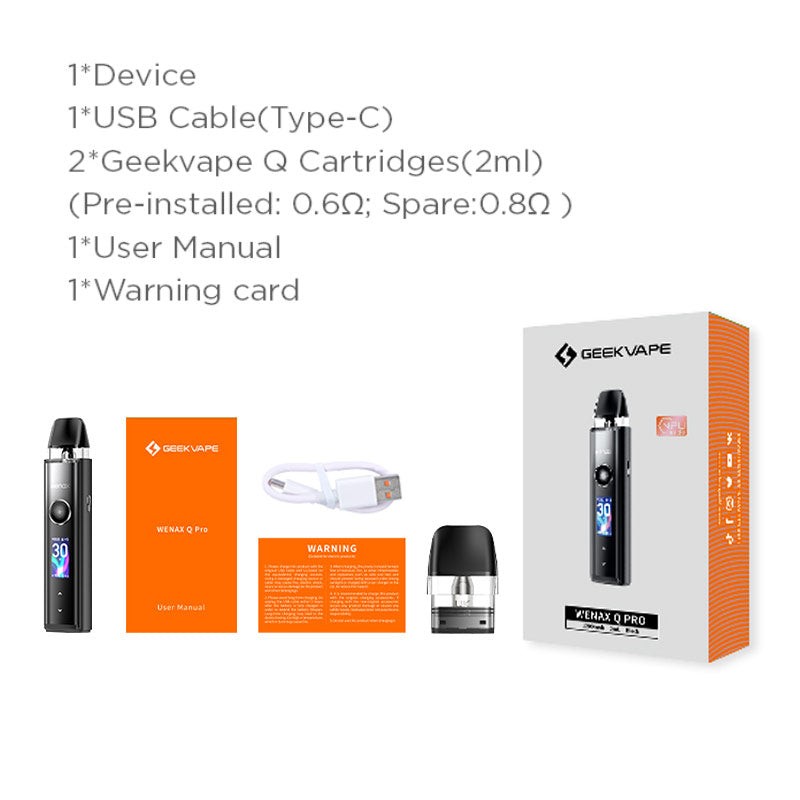 geekvape wenax q pro details