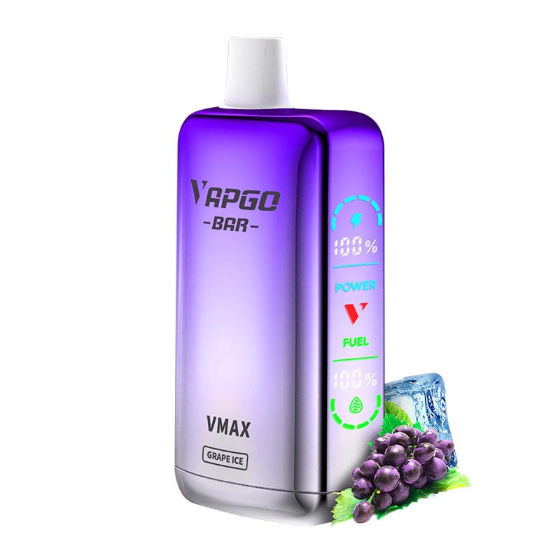 grape ice vapgo bar vmax 12000