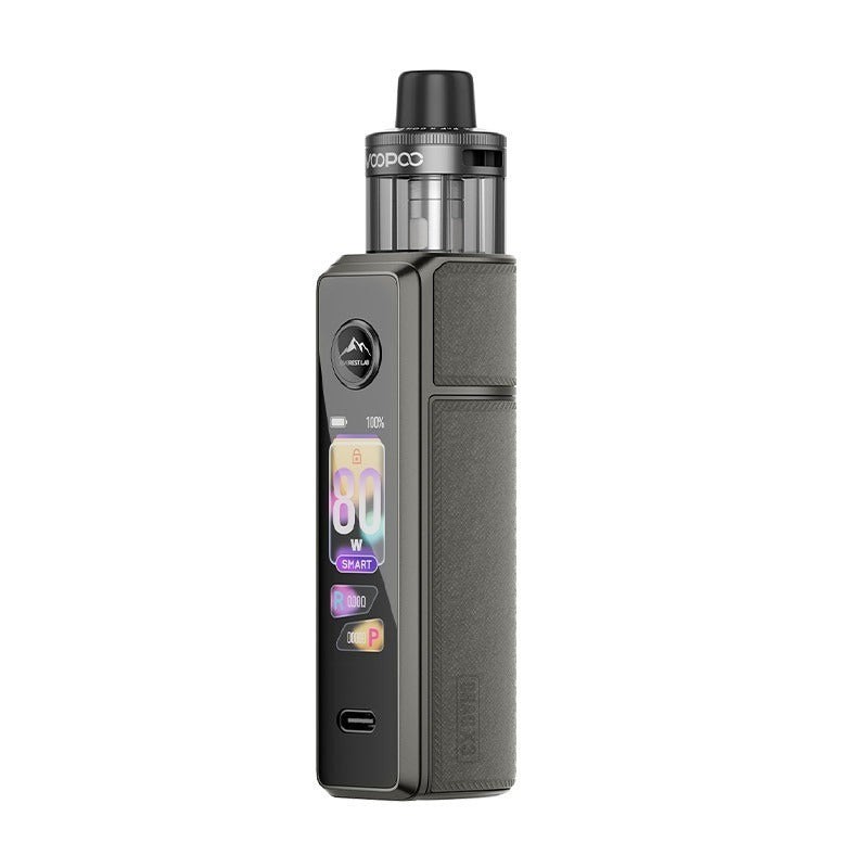 grey metal voopoo drag x3 kit