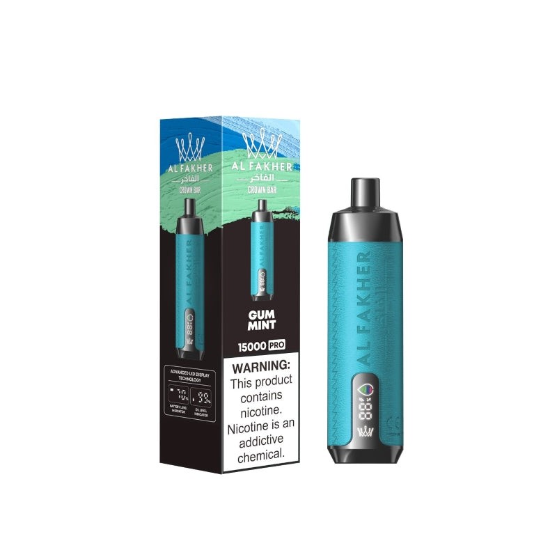 gum mint al fakher crown bar 15k pro