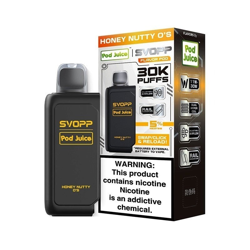 honey nutty os oxbar svopp pod 35k