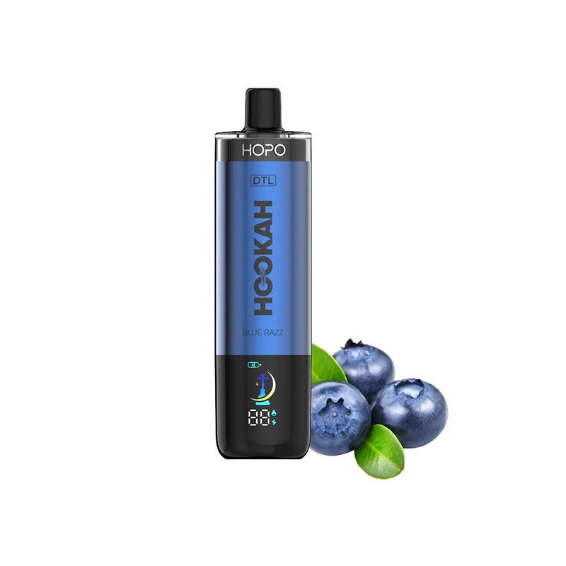 hopo hookah dtl 50000 blue razz