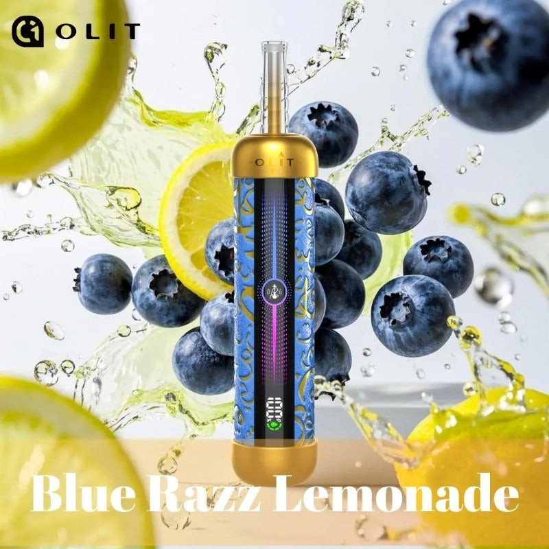 olit hookalit pro 60k blue razz lemonade