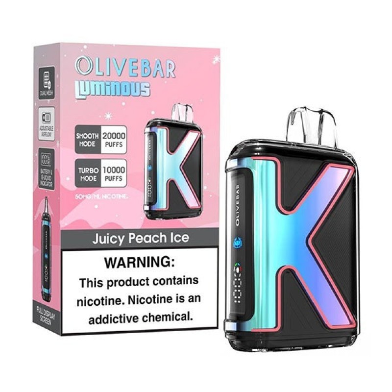 olive bar luminous 20k juicy peach ice