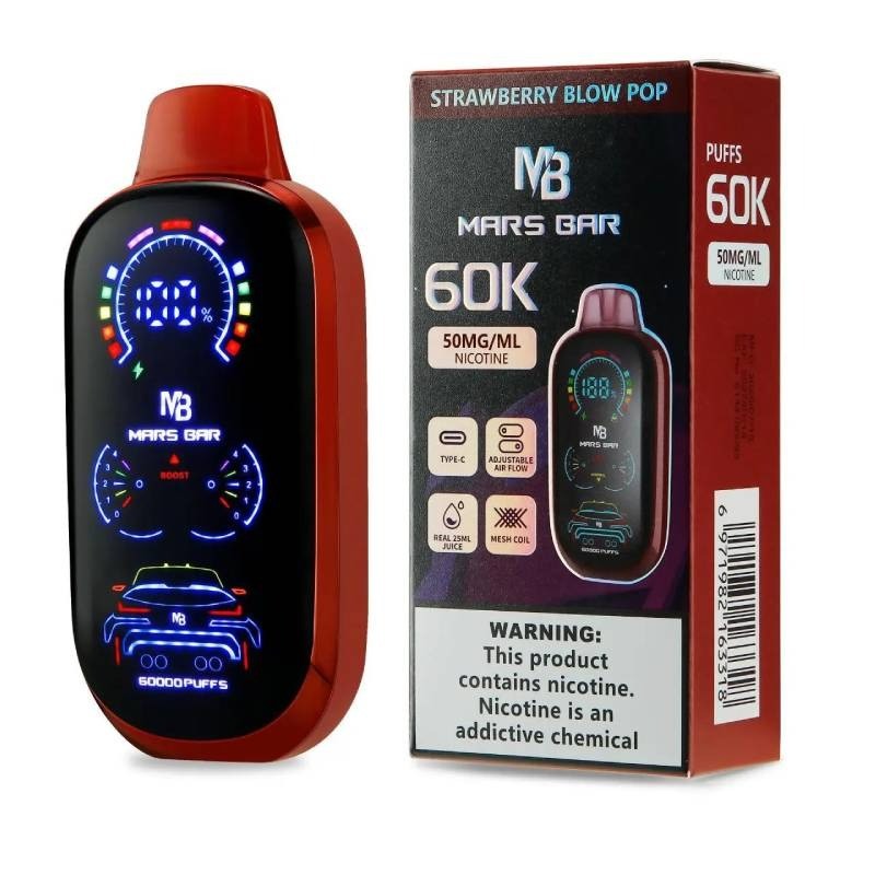 mars bar 60k strawberry blow pop