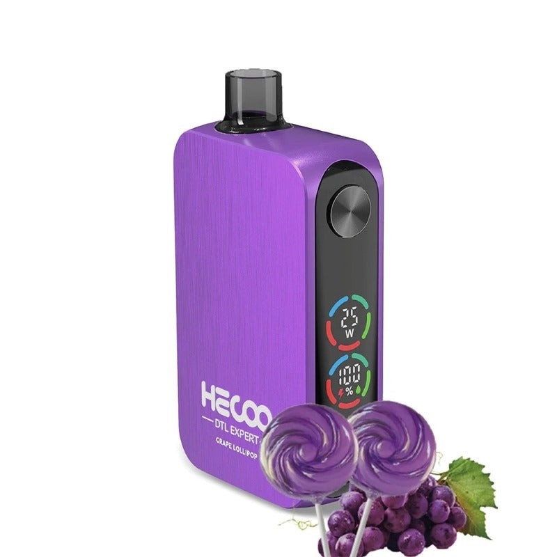 hecoo space dtl expert 30k grape lollipop