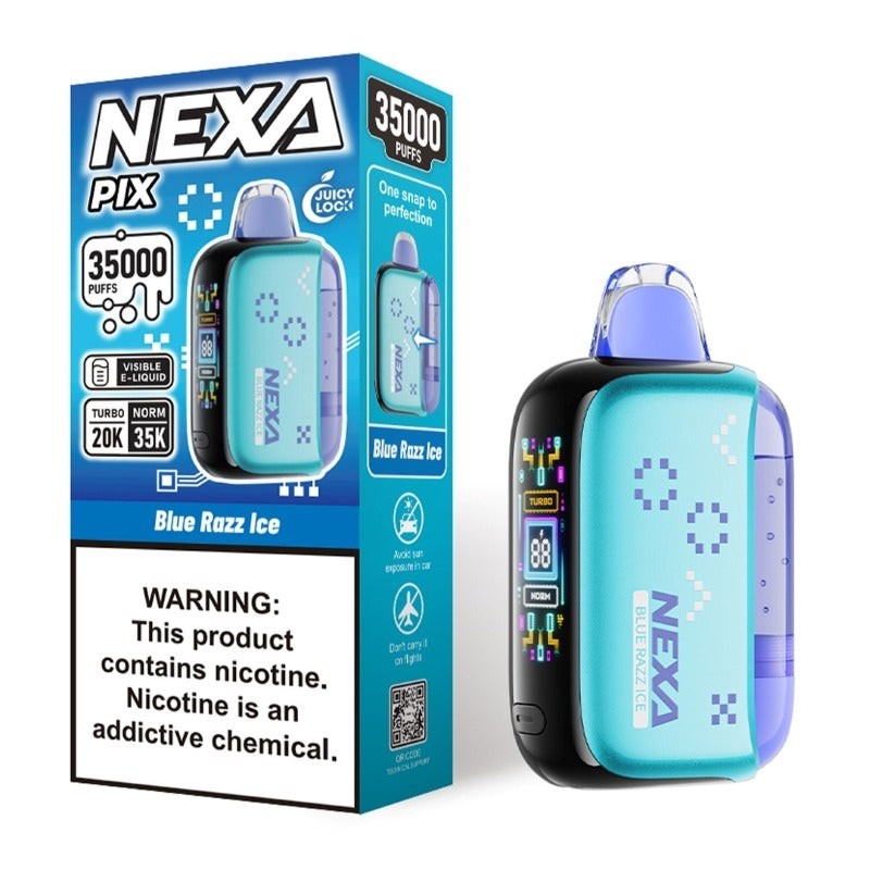 nexa pix 35k blue razz ice