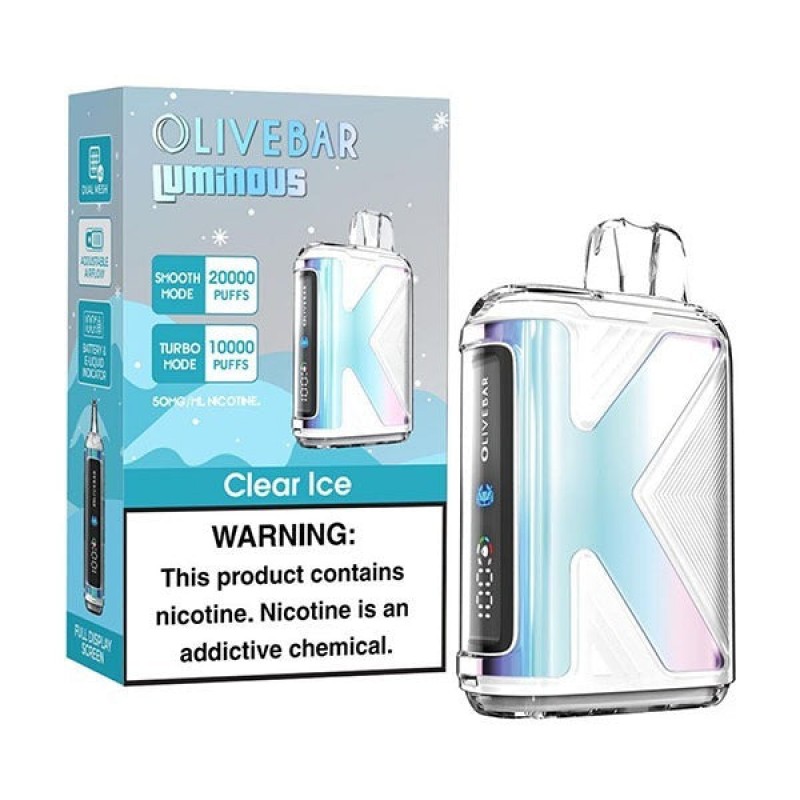 olive bar luminous 20k clear ice