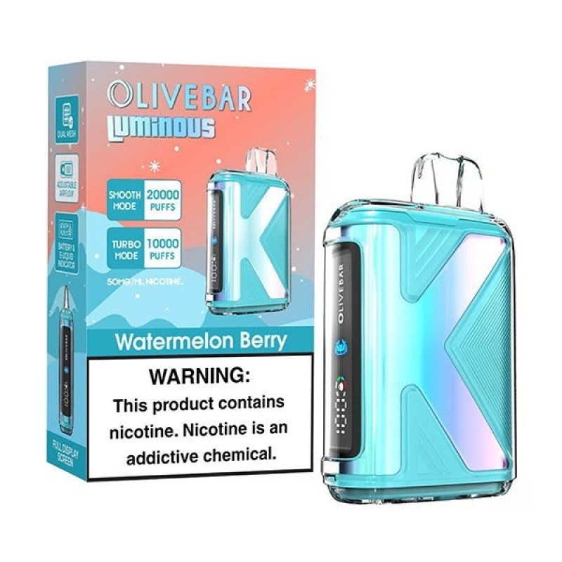olive bar luminous 20k watermelon berry