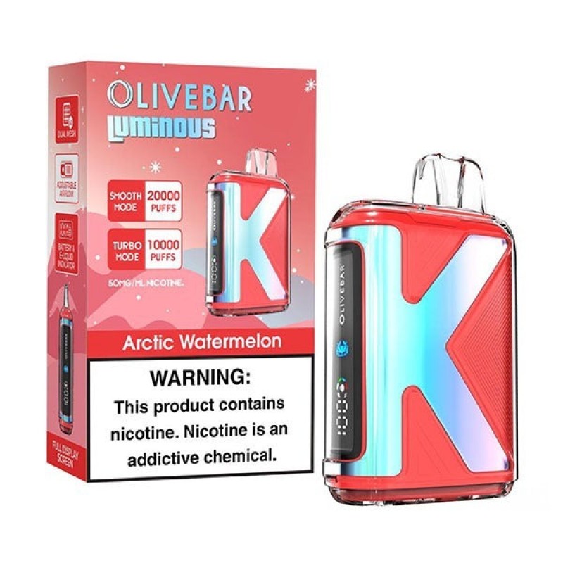 olive bar luminous 20k arctic watermelon