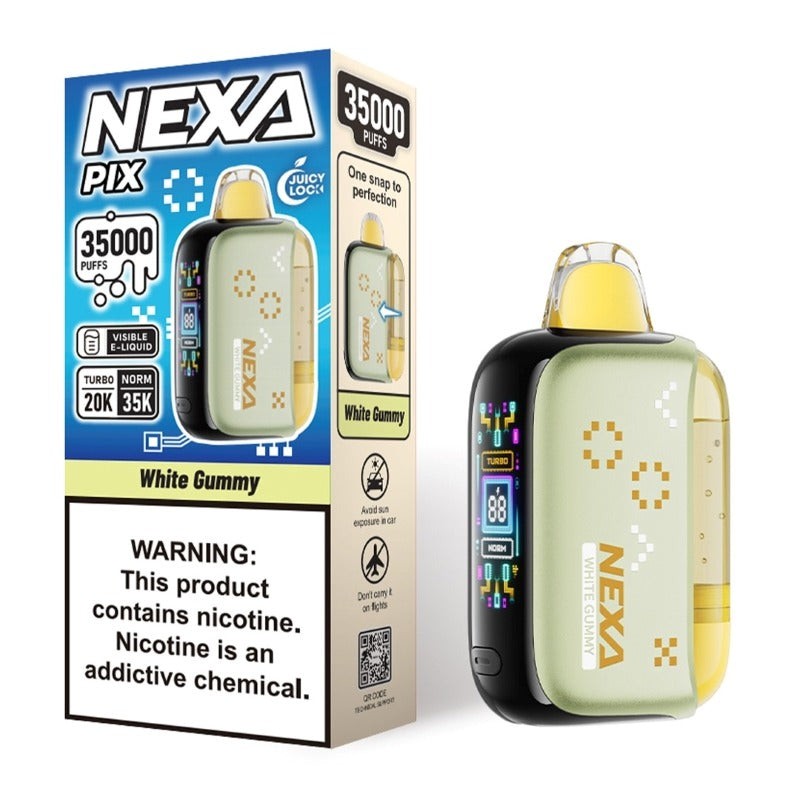 nexa pix 35k white gummy