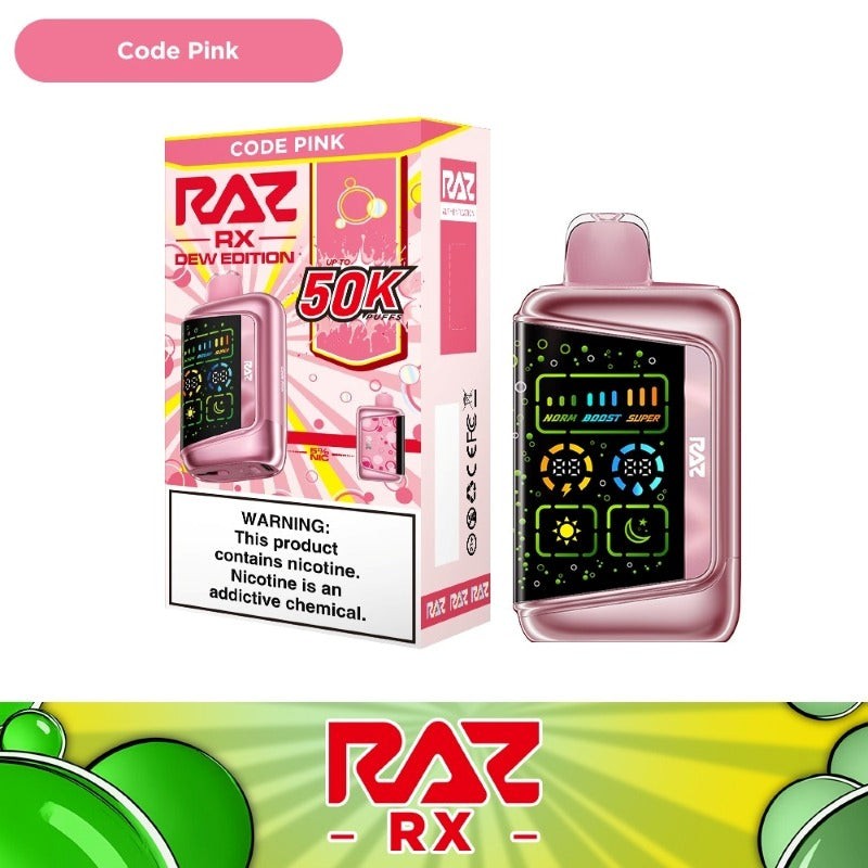 raz rx50k dew edition code pink