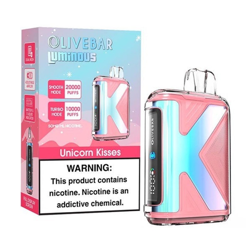 olive bar luminous 20k unicorn kisses