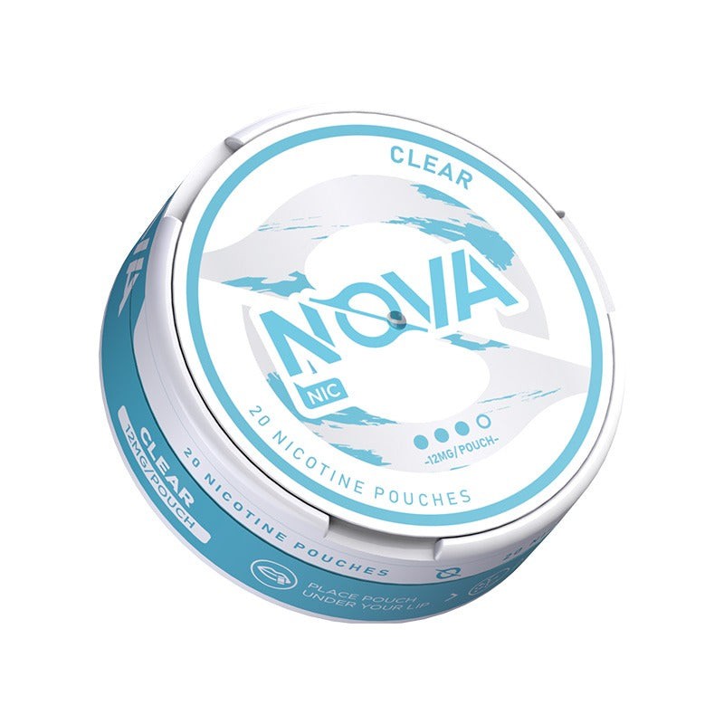 nova nicotine pouches clear