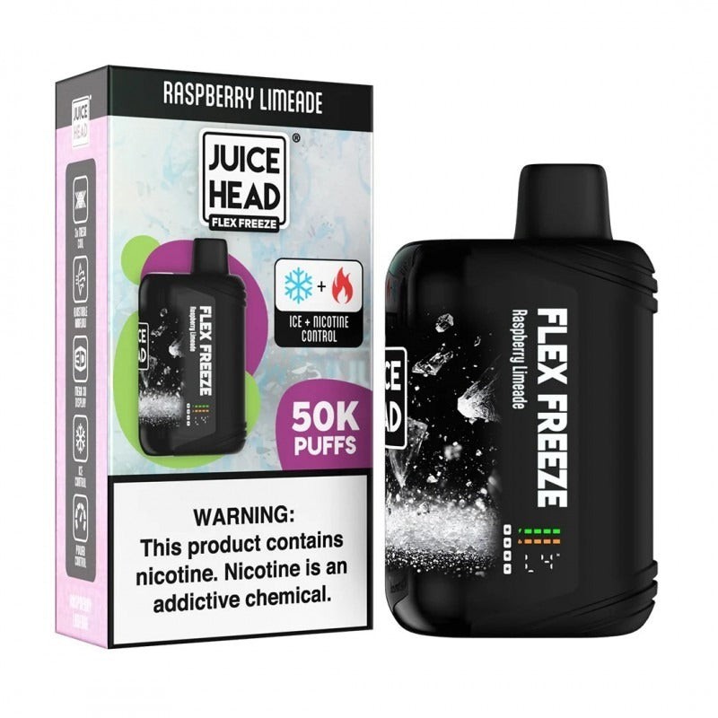 juice head flex freeze 50k raspberry limeade