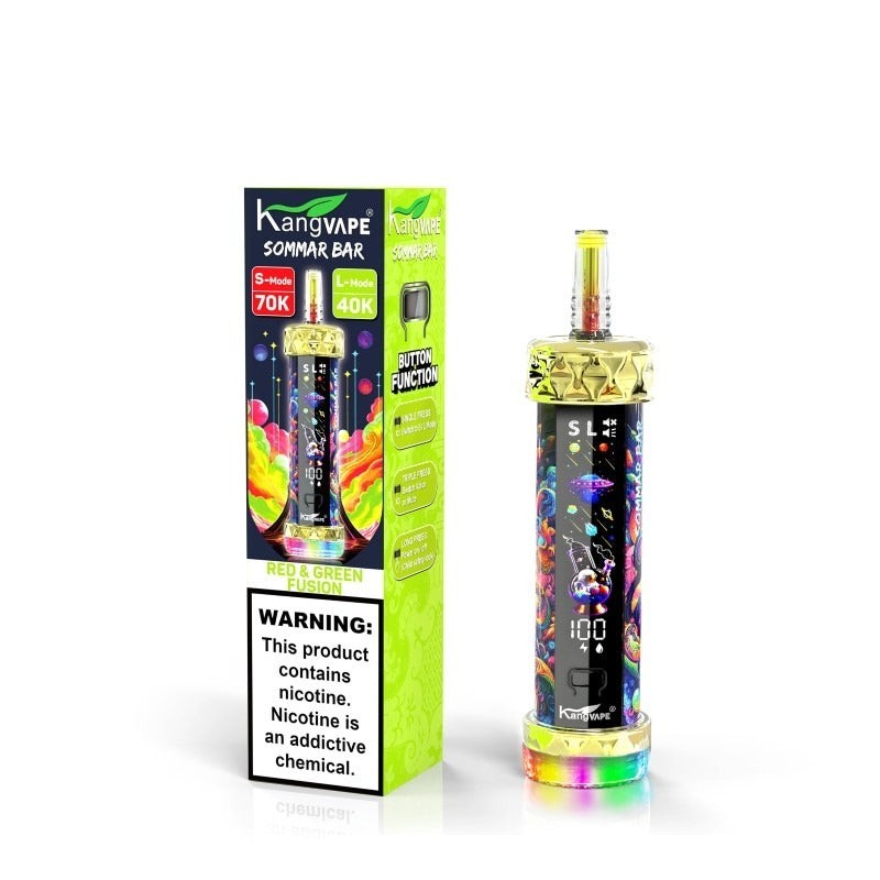kangvape sommar bar 70k red green fusion