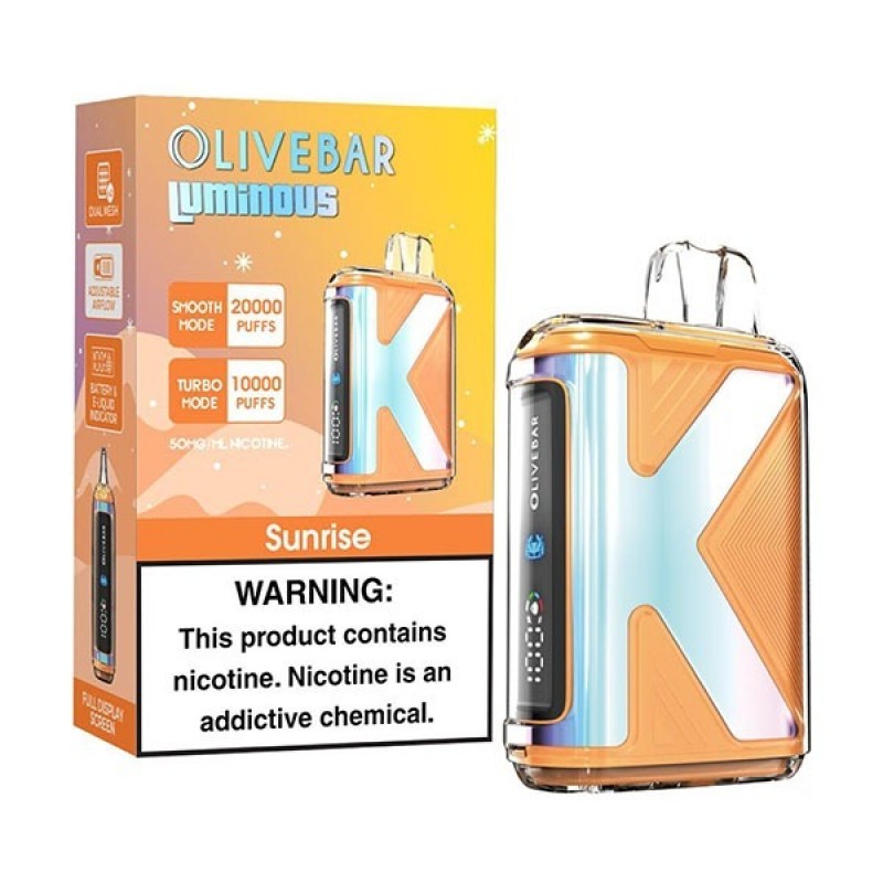 olive bar luminous 20k sunrise