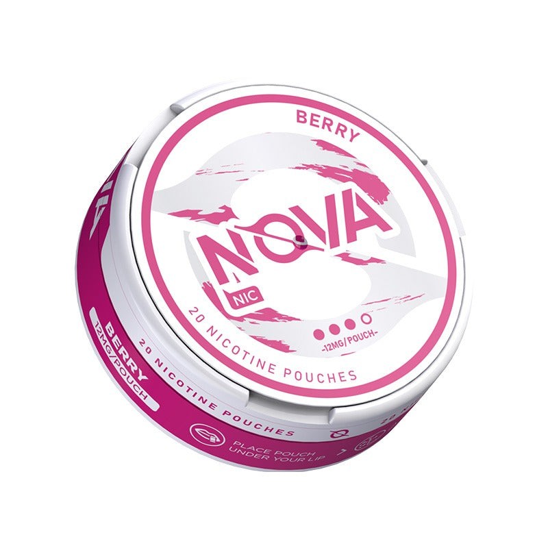 nova nicotine pouches berry