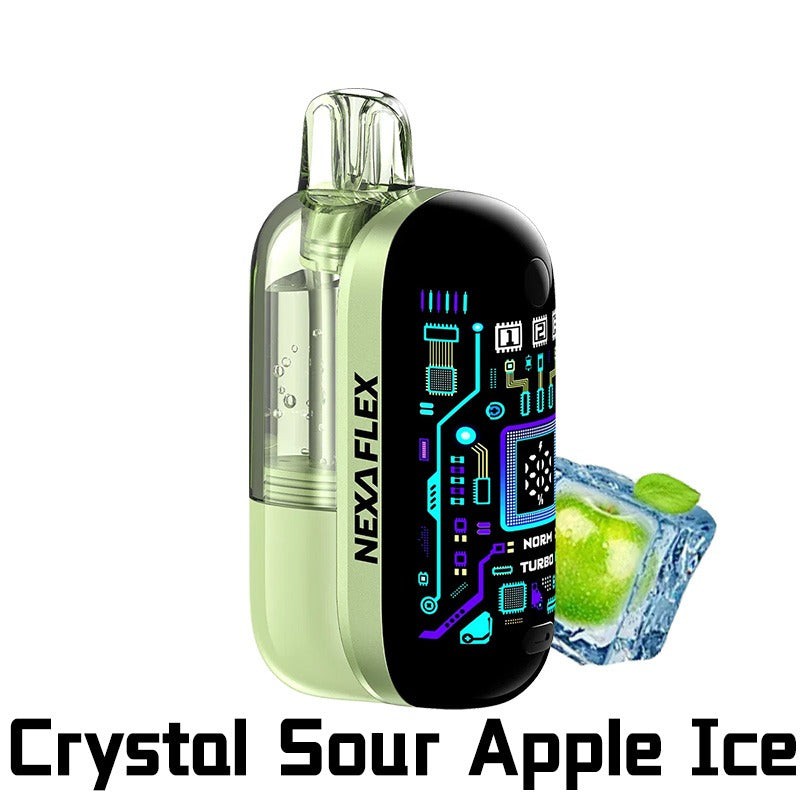 nexa flex 35k crystal sour apple ice