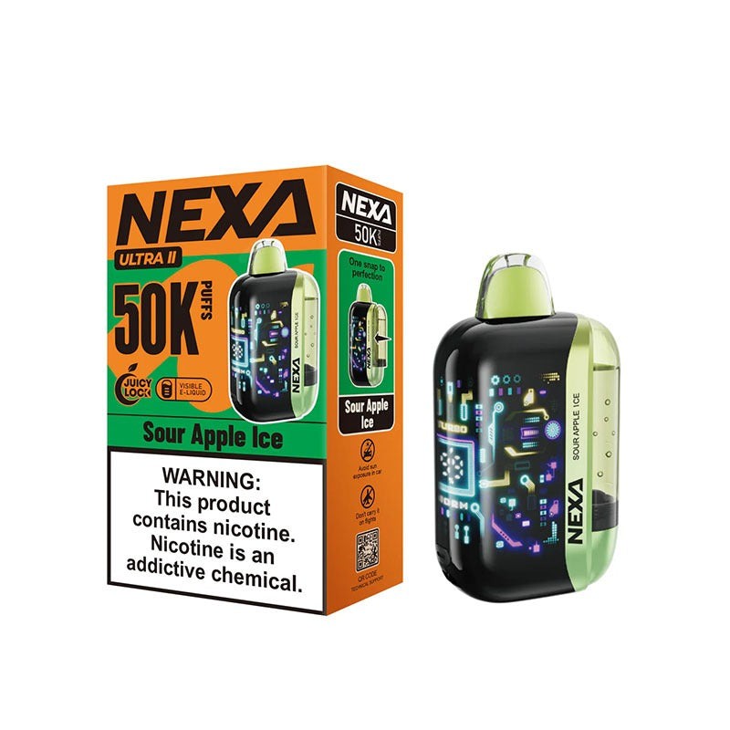 nexa ultra 2 50k sour apple ice