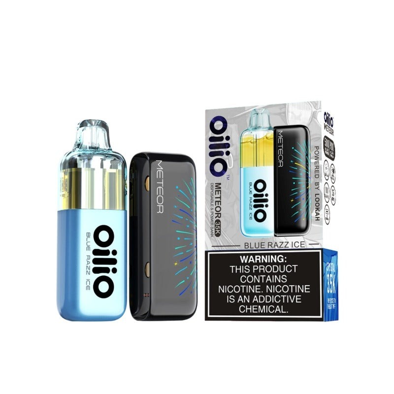 lookah oilio meteor 35k blue razz ice