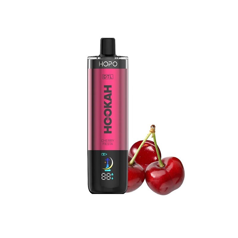 hopo hookah dtl 50000 cherry fiesta