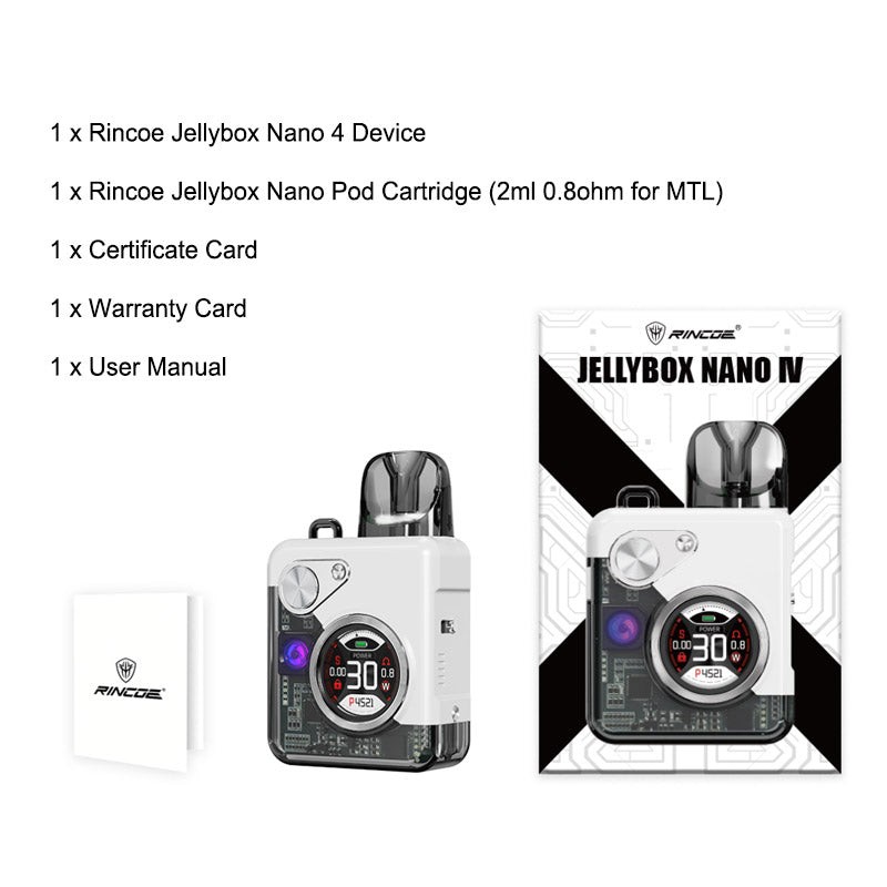 rincoe jellybox nano 4 package
