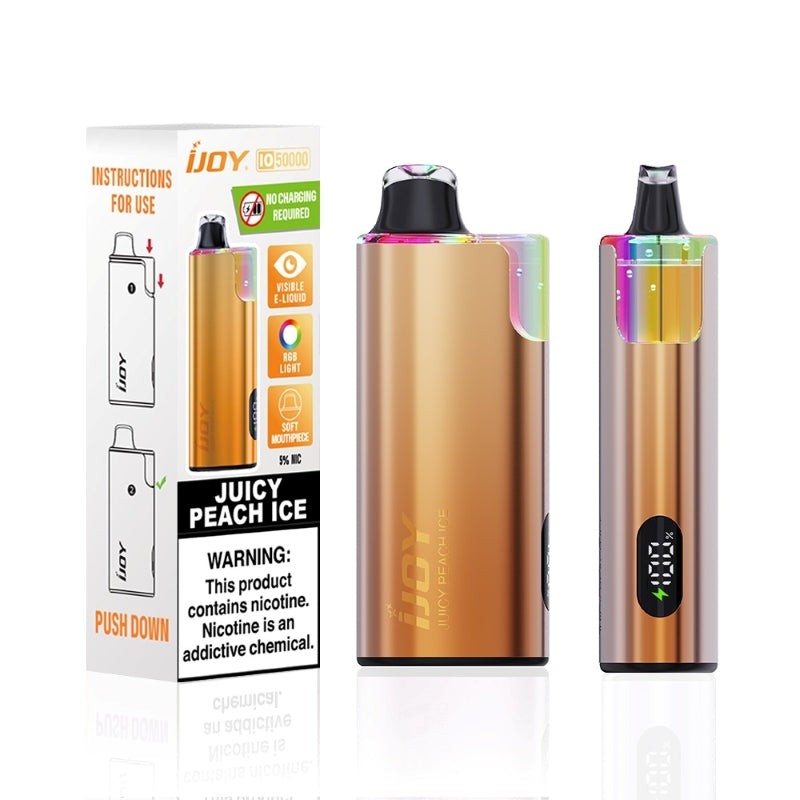 juicy peach ice ijoy io50000