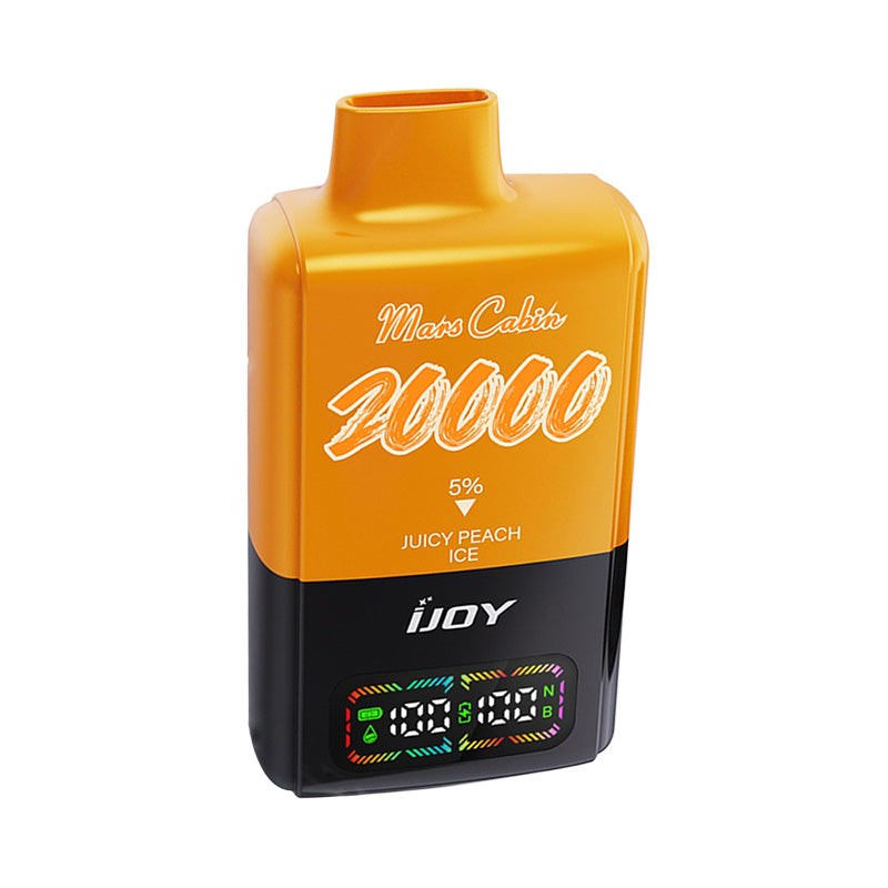 juicy peach ice ijoy mars cabin 20000