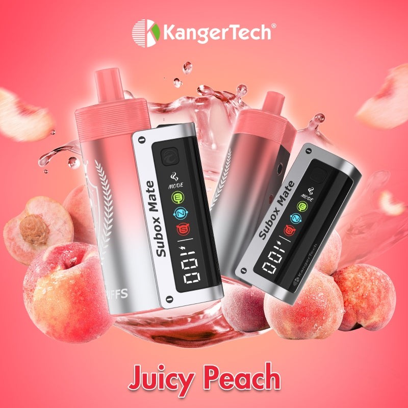 juicy peach kanger subox mate 50k dpod