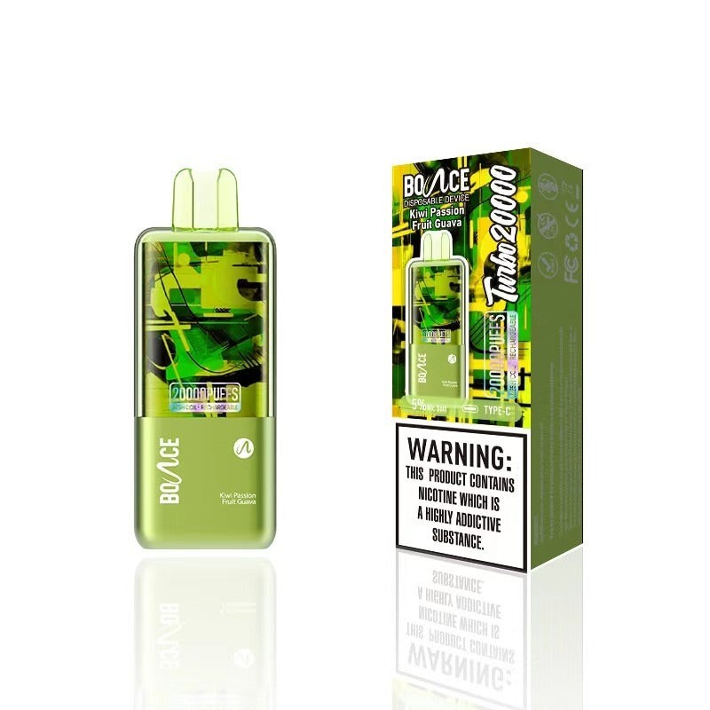 kiwi passion fruit guava bounce turbo 20k