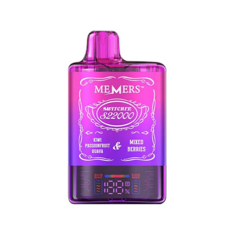 memers switcher s22000 kiwi passionfruit guava mixed berries
