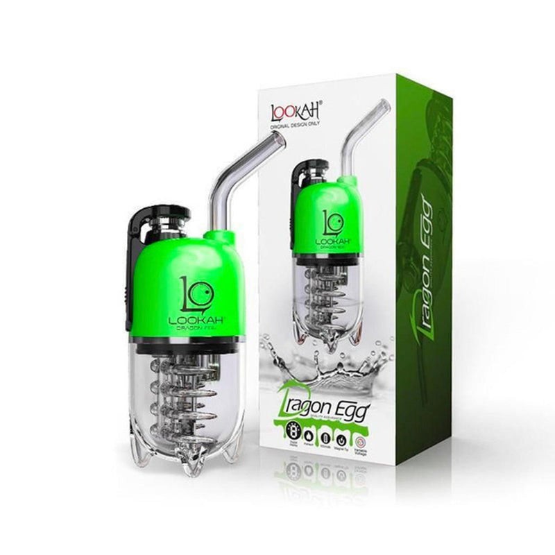 lookah dragon egg e-rig vapor kit green