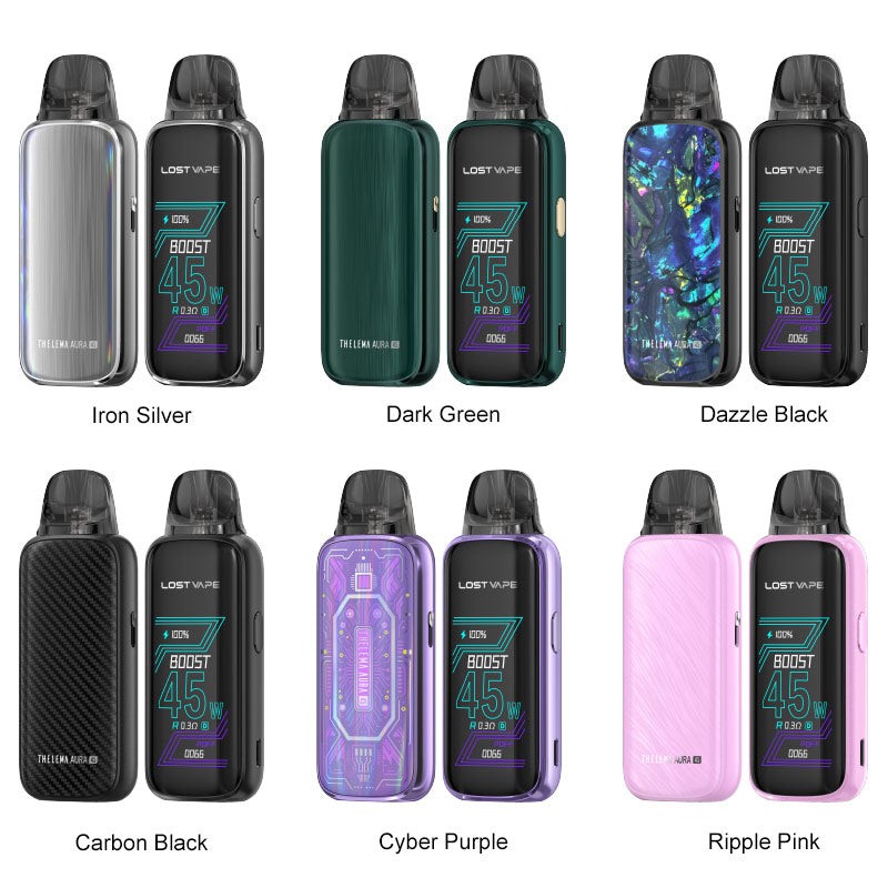 lost vape thelema aura all colors