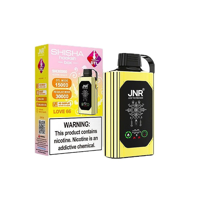 love 66 jnr shisha hookah box 30000