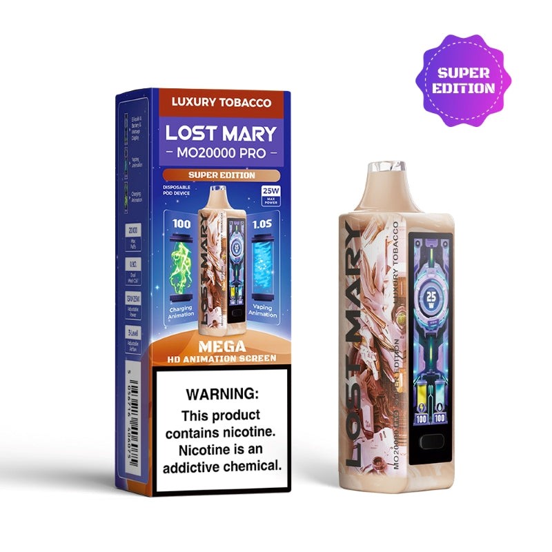 lost mary mo20000 pro super edition luxury tobacco