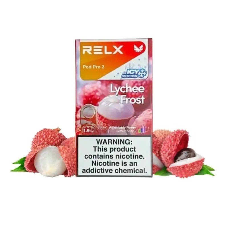 lychee frost relx pod pro 2 pod cartridge