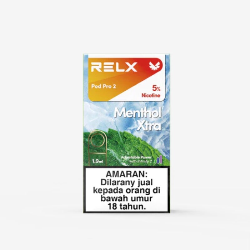 menthol xtra relx pod pro 2 pod cartridge