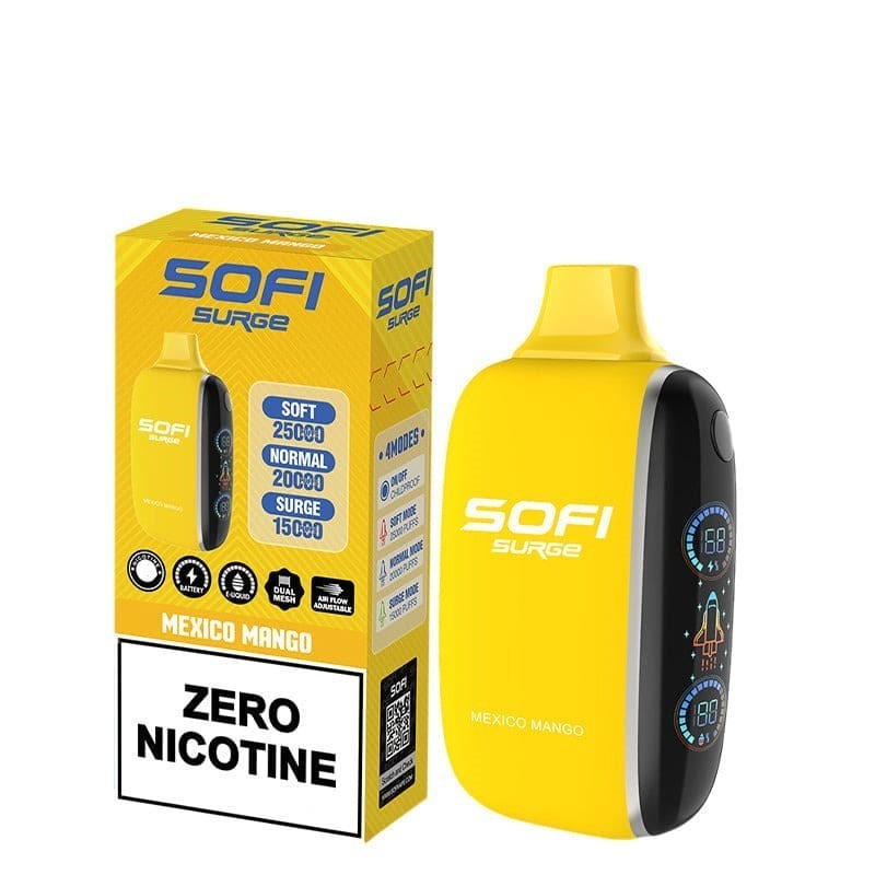 mexico mango sofi surge 25000 zero nicotine
