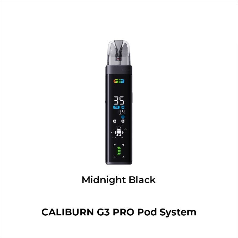 midnight black uwell caliburn g3 pro