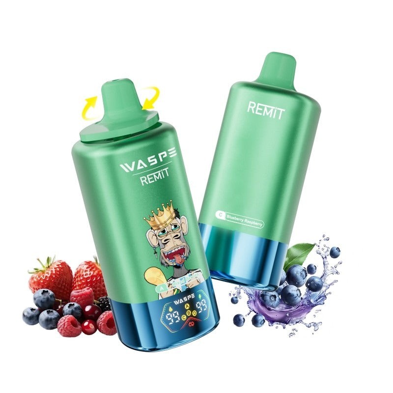 mixed berries double apple ice blueberry raspberry waspe & remit 4-in-1