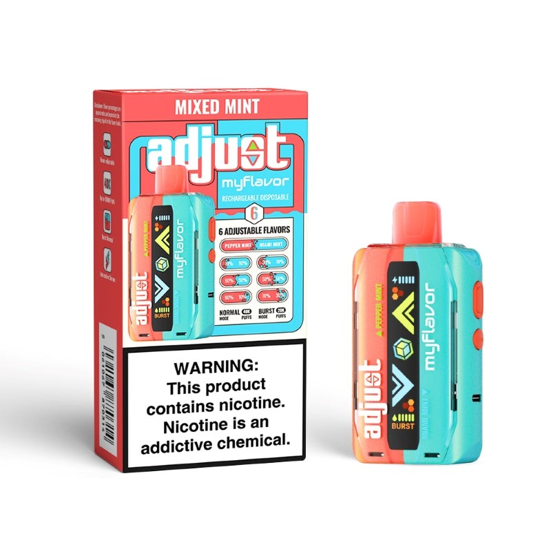 adjust myflavor 40000 mixed mint