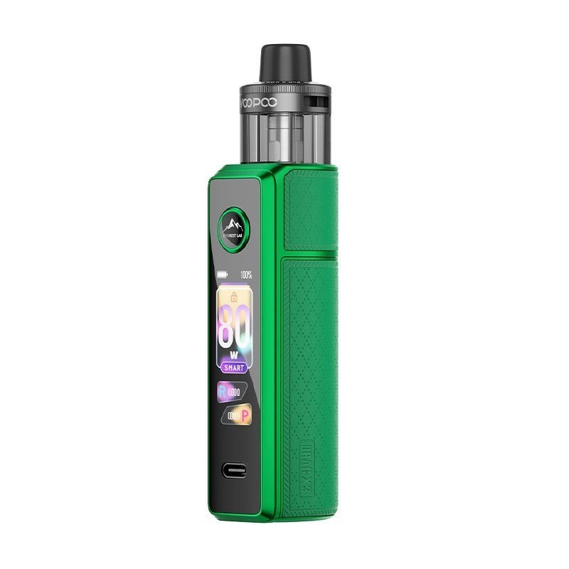 moss green voopoo drag x3 kit