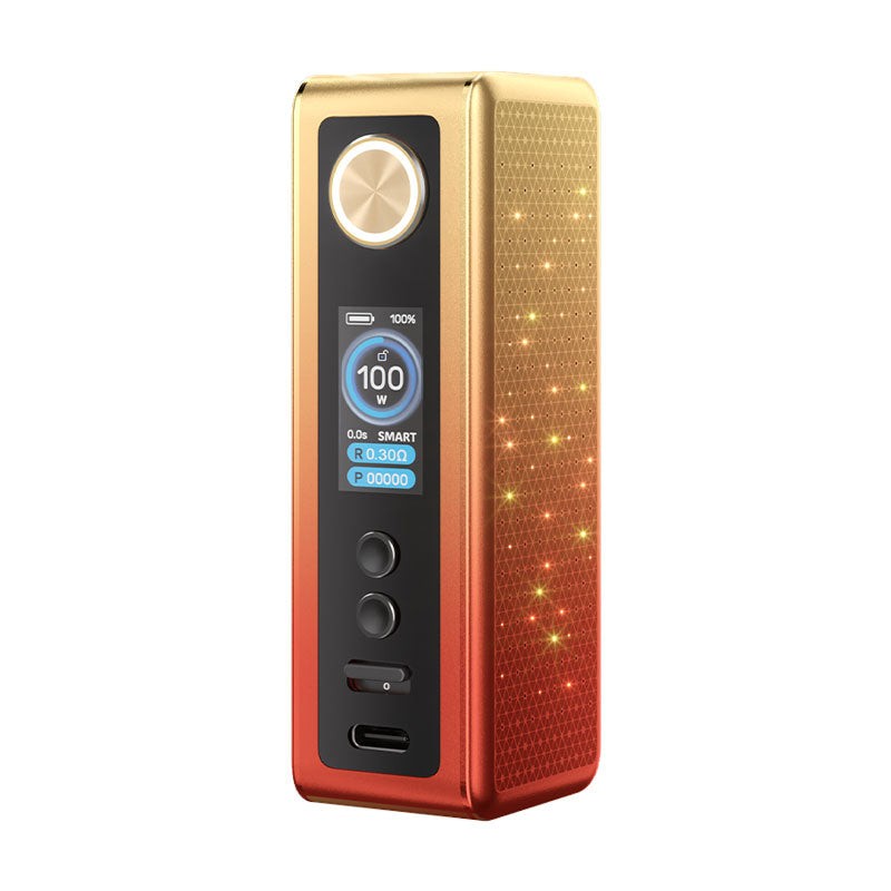 voopoo vinci spark100 box mod orange red