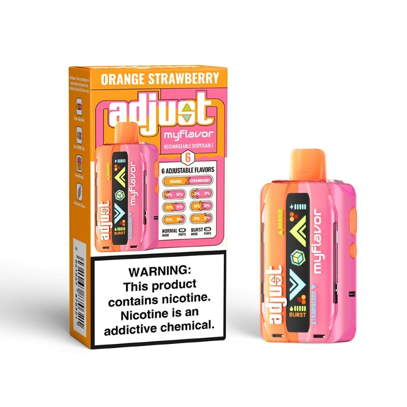 adjust myflavor 40000 orange strawberry