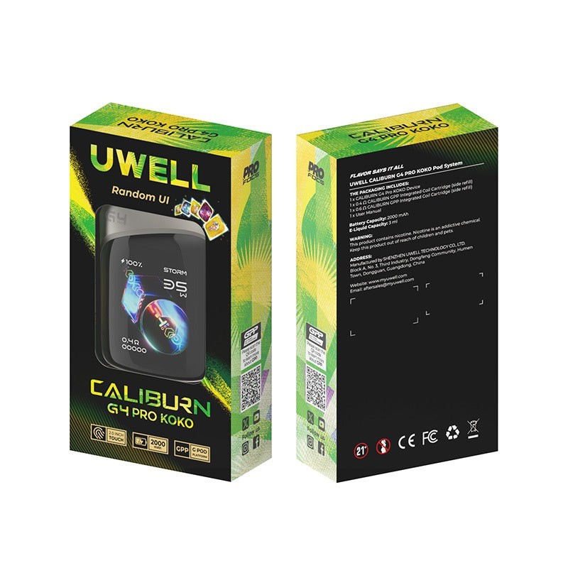 uwell caliburn g4 pro koko package