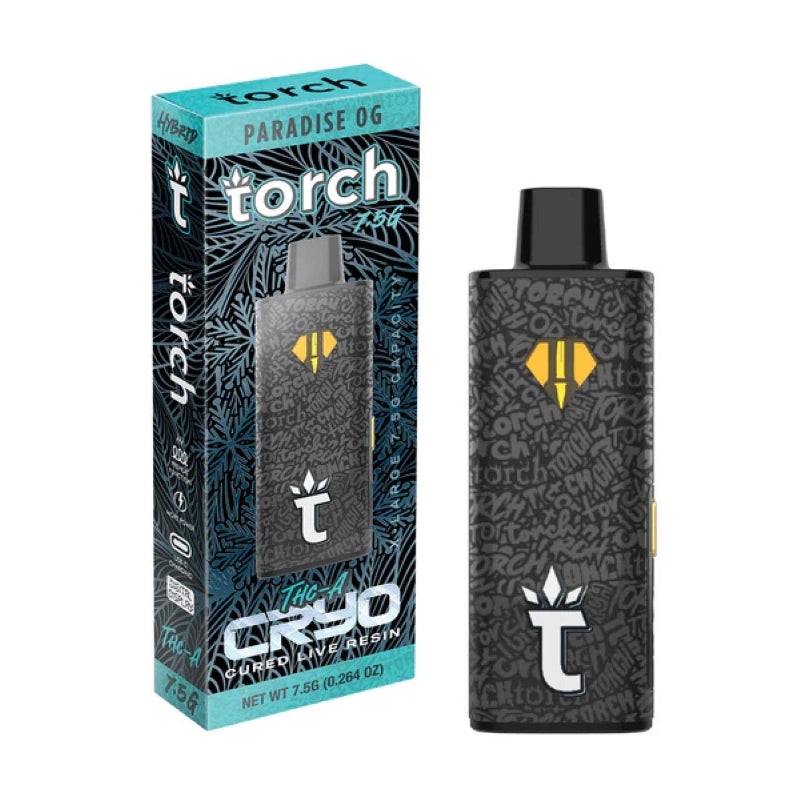 torch cryo thc a cured live resin paradise og