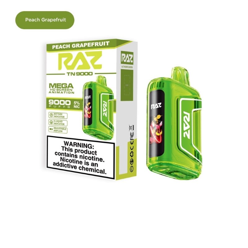 peach grapefruit raz tn9000