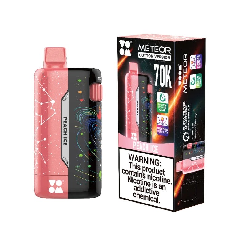 voom meteor 70k peach ice
